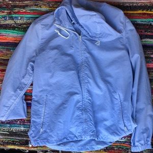 Brandy Melville blue lightweight windbreaker.